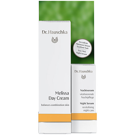 Dr Hauschka Melissa Day Cream Night Serum Skincare Gift Set