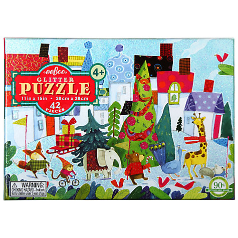 Eeboo Glitter Jigsaw Puzzle