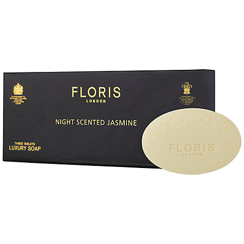 Floris Night Scented Jasmine 3x Soap Gift Set