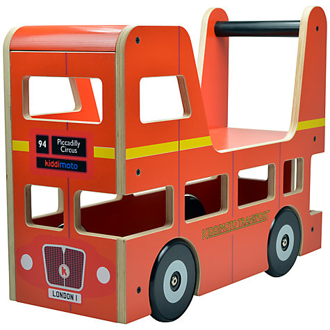 Kiddimoto London Bus RideOn Toy